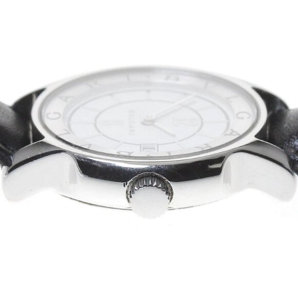BVLGARI Solo tempo Date White / Silver Dial Quartz Ladies Watch_850100 main image 6